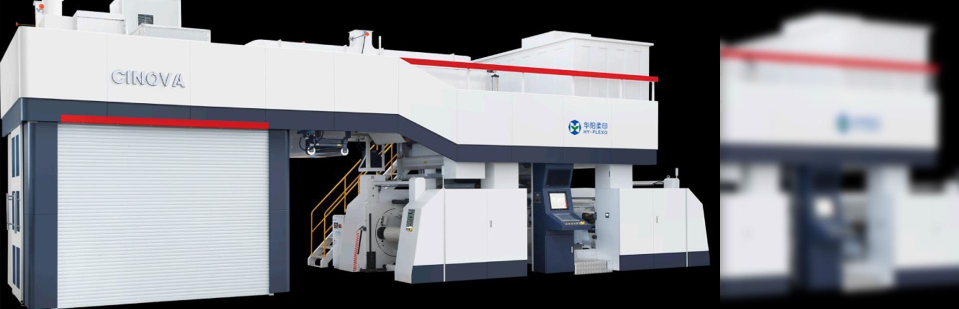 Biało-czerwona maszyna na czarnym tle